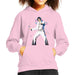 Sidney Maurer Original Portrait Of Elvis Presley Kids Hooded Sweatshirt - X-Small (3-4 yrs) / Light Pink - Kids Boys Hooded Sweatshirt
