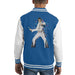 Sidney Maurer Original Portrait Of Elvis Presley Kids Varsity Jacket - X-Small (3-4 yrs) / Royal/White - Kids Boys Varsity Jacket
