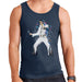 Sidney Maurer Original Portrait Of Elvis Presley Mens Vest - Small / Navy Blue - Mens Vest