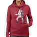 Sidney Maurer Original Portrait Of Elvis Presley Womens Hooded Sweatshirt - Womens Hooded Sweatshirt