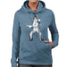Sidney Maurer Original Portrait Of Elvis Presley Womens Hooded Sweatshirt - Womens Hooded Sweatshirt