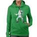 Sidney Maurer Original Portrait Of Elvis Presley Womens Hooded Sweatshirt - Womens Hooded Sweatshirt