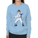 Sidney Maurer Original Portrait Of Elvis Presley Womens Sweatshirt - Womens Sweatshirt