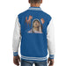Sidney Maurer Original Portrait Of Eminem Kids Varsity Jacket - X-Small (3-4 yrs) / Royal/White - Kids Boys Varsity Jacket