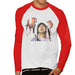 Sidney Maurer Original Portrait Of Eminem Mens Baseball Long Sleeved T-Shirt - Mens Baseball Long Sleeved T-Shirt