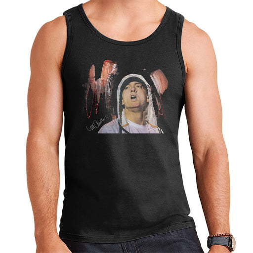 Sidney Maurer Original Portrait Of Eminem Mens Vest - Mens Vest