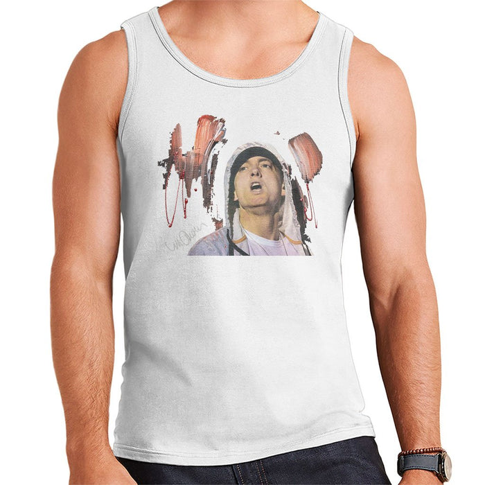 Sidney Maurer Original Portrait Of Eminem Mens Vest - Mens Vest