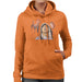 Sidney Maurer Original Portrait Of Eminem Womens Hooded Sweatshirt - Womens Hooded Sweatshirt