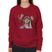 Sidney Maurer Original Portrait Of Eminem Womens Sweatshirt - Womens Sweatshirt