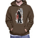 Sidney Maurer Original Portrait Of Frank Sinatra Side Shot Mens Hooded Sweatshirt - Mens Hooded Sweatshirt