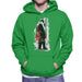 Sidney Maurer Original Portrait Of Frank Sinatra Side Shot Mens Hooded Sweatshirt - Mens Hooded Sweatshirt