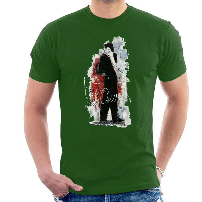 Sidney Maurer Original Portrait Of Frank Sinatra Side Shot Mens T-Shirt - Mens T-Shirt