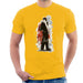 Sidney Maurer Original Portrait Of Frank Sinatra Side Shot Mens T-Shirt - Small / Gold - Mens T-Shirt