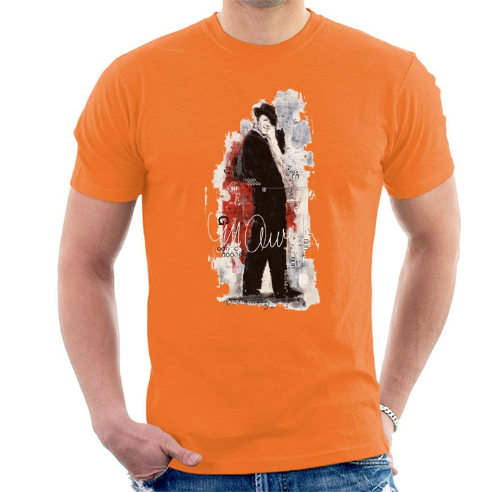 Sidney Maurer Original Portrait Of Frank Sinatra Side Shot Mens T-Shirt - Mens T-Shirt