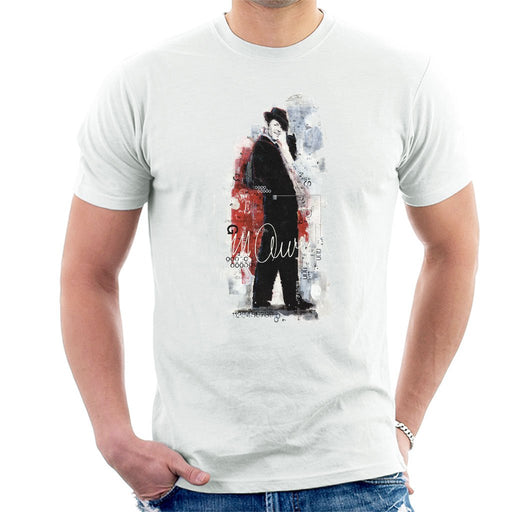 Sidney Maurer Original Portrait Of Frank Sinatra Side Shot Mens T-Shirt - Mens T-Shirt