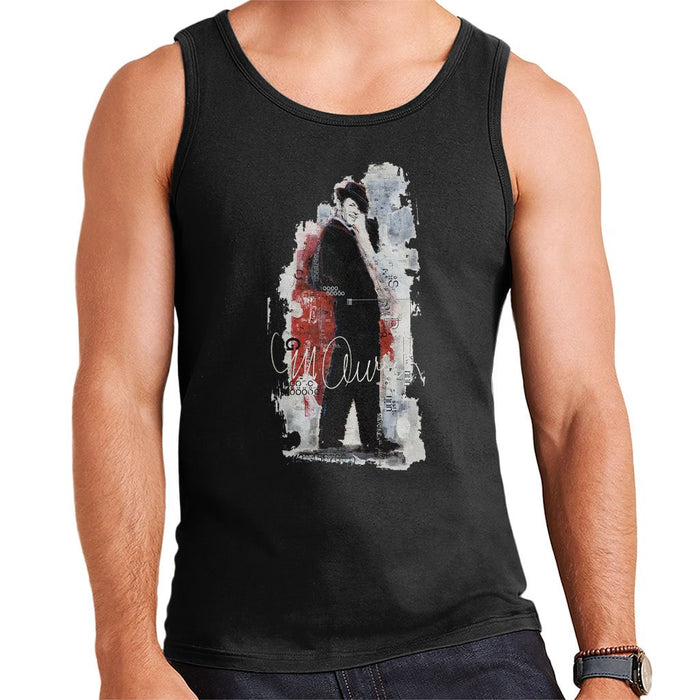 Sidney Maurer Original Portrait Of Frank Sinatra Side Shot Mens Vest - Mens Vest