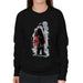 Sidney Maurer Original Portrait Of Frank Sinatra Side Shot Womens Sweatshirt - Womens Sweatshirt