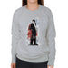 Sidney Maurer Original Portrait Of Frank Sinatra Side Shot Womens Sweatshirt - Womens Sweatshirt