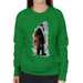 Sidney Maurer Original Portrait Of Frank Sinatra Side Shot Womens Sweatshirt - Womens Sweatshirt