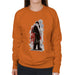 Sidney Maurer Original Portrait Of Frank Sinatra Side Shot Womens Sweatshirt - Womens Sweatshirt