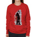 Sidney Maurer Original Portrait Of Frank Sinatra Side Shot Womens Sweatshirt - Womens Sweatshirt