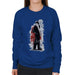 Sidney Maurer Original Portrait Of Frank Sinatra Side Shot Womens Sweatshirt - Womens Sweatshirt