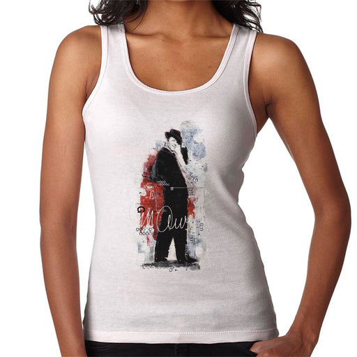 Sidney Maurer Original Portrait Of Frank Sinatra Side Shot Womens Vest - Womens Vest