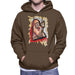 Sidney Maurer Original Portrait Of Hulk Hogan Mens Hooded Sweatshirt - Mens Hooded Sweatshirt