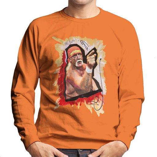 Sidney Maurer Original Portrait Of Hulk Hogan Mens Sweatshirt - Mens Sweatshirt