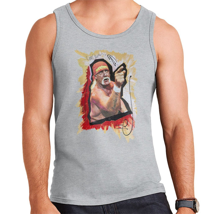 Sidney Maurer Original Portrait Of Hulk Hogan Mens Vest - Mens Vest