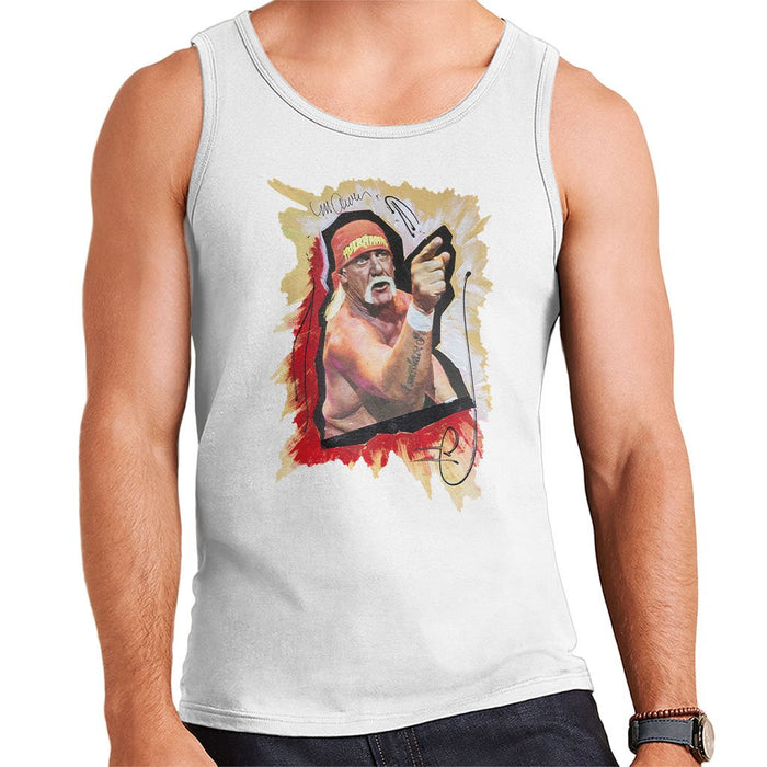 Sidney Maurer Original Portrait Of Hulk Hogan Mens Vest - Mens Vest