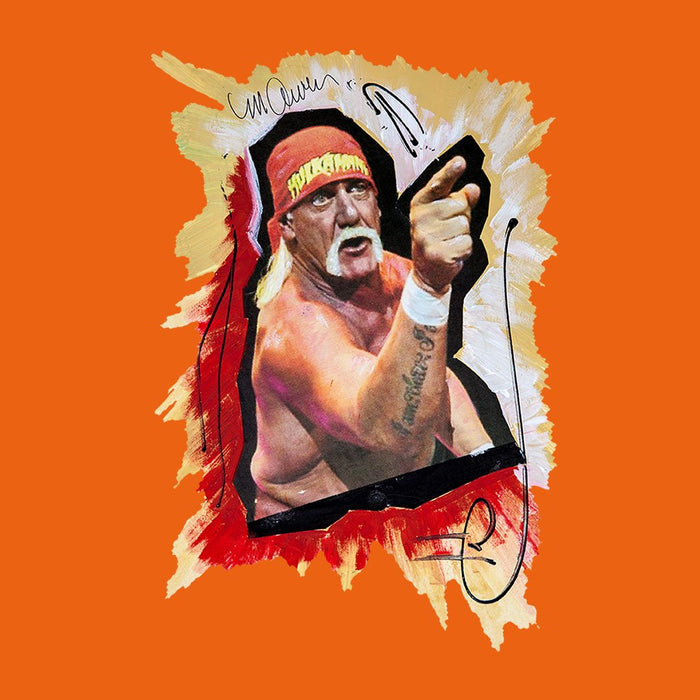 Sidney Maurer Original Portrait Of Hulk Hogan Kids Varsity Jacket - Kids Boys Varsity Jacket