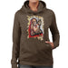 Sidney Maurer Original Portrait Of Hulk Hogan Womens Hooded Sweatshirt - Womens Hooded Sweatshirt