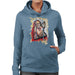 Sidney Maurer Original Portrait Of Hulk Hogan Womens Hooded Sweatshirt - Womens Hooded Sweatshirt
