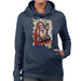 Sidney Maurer Original Portrait Of Hulk Hogan Womens Hooded Sweatshirt - Womens Hooded Sweatshirt