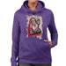 Sidney Maurer Original Portrait Of Hulk Hogan Womens Hooded Sweatshirt - Womens Hooded Sweatshirt