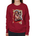 Sidney Maurer Original Portrait Of Hulk Hogan Womens Sweatshirt - Womens Sweatshirt
