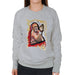 Sidney Maurer Original Portrait Of Hulk Hogan Womens Sweatshirt - Womens Sweatshirt