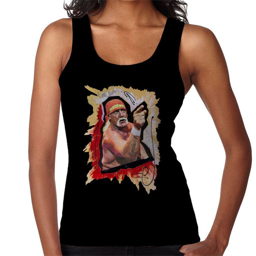 Sidney Maurer Original Portrait Of Hulk Hogan Womens Vest - Womens Vest