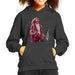 Sidney Maurer Original Portrait Of Kurt Cobain Guitar Kids Hooded Sweatshirt - Kids Boys Hooded Sweatshirt