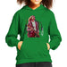 Sidney Maurer Original Portrait Of Kurt Cobain Guitar Kids Hooded Sweatshirt - Kids Boys Hooded Sweatshirt