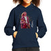 Sidney Maurer Original Portrait Of Kurt Cobain Guitar Kids Hooded Sweatshirt - Kids Boys Hooded Sweatshirt