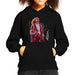 Sidney Maurer Original Portrait Of Kurt Cobain Guitar Kids Hooded Sweatshirt - Kids Boys Hooded Sweatshirt