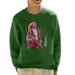 Sidney Maurer Original Portrait Of Kurt Cobain Guitar Kids Sweatshirt - Kids Boys Sweatshirt