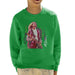 Sidney Maurer Original Portrait Of Kurt Cobain Guitar Kids Sweatshirt - Kids Boys Sweatshirt
