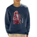 Sidney Maurer Original Portrait Of Kurt Cobain Guitar Kids Sweatshirt - Kids Boys Sweatshirt