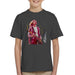 Sidney Maurer Original Portrait Of Kurt Cobain Guitar Kids T-Shirt - Kids Boys T-Shirt
