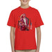 Sidney Maurer Original Portrait Of Kurt Cobain Guitar Kids T-Shirt - Kids Boys T-Shirt