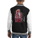 Sidney Maurer Original Portrait Of Kurt Cobain Guitar Kids Varsity Jacket - Kids Boys Varsity Jacket