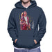 Sidney Maurer Original Portrait Of Kurt Cobain Guitar Mens Hooded Sweatshirt - Mens Hooded Sweatshirt